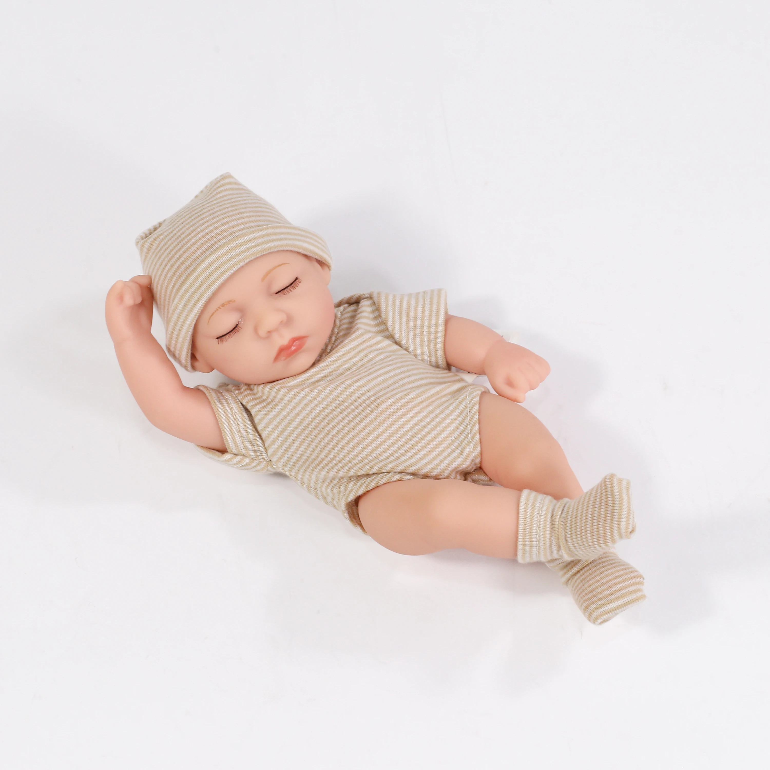 Dolls Clothes for 20cm Baby Dolls DIY Doll Accessories for 20cm Dolls Sweater Jumpsuite Clothes for Mini Reborn Baby Dolls