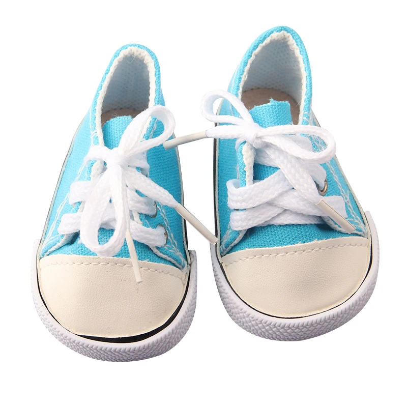 7cm Flower Canvas Clothes Doll Shoes Sunglasses Bag Sneakers Fit For 18 Inch American&43cm Baby New Born Girl,OG 1/3 Dolls Toy