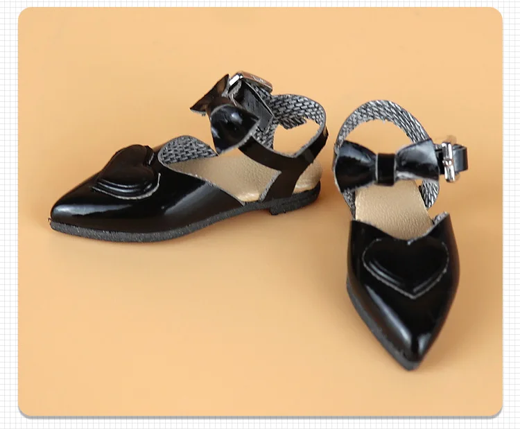 2.5cm Doll Shoes Ob24 22 Doll Noble Bow High Heels Pointed Toe Shoes For Blythes Licca Azones Ob24 Ob22 Fr Doll Body