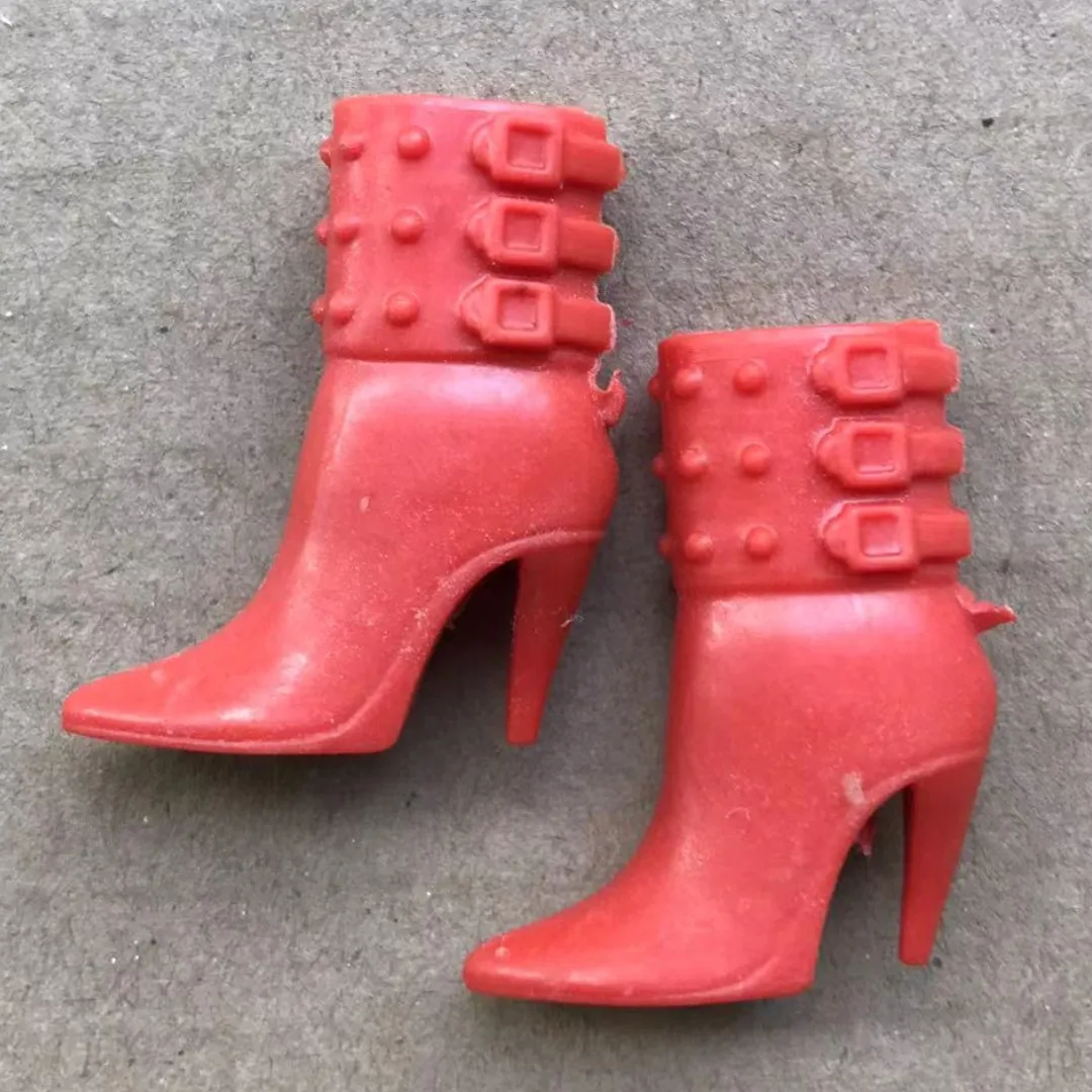 Doll Shoes Mid-Boots 1/6 Doll Accessories Colorful Doll Decorations Kids Collection Doll Toy Parts Original Sandals Shoes