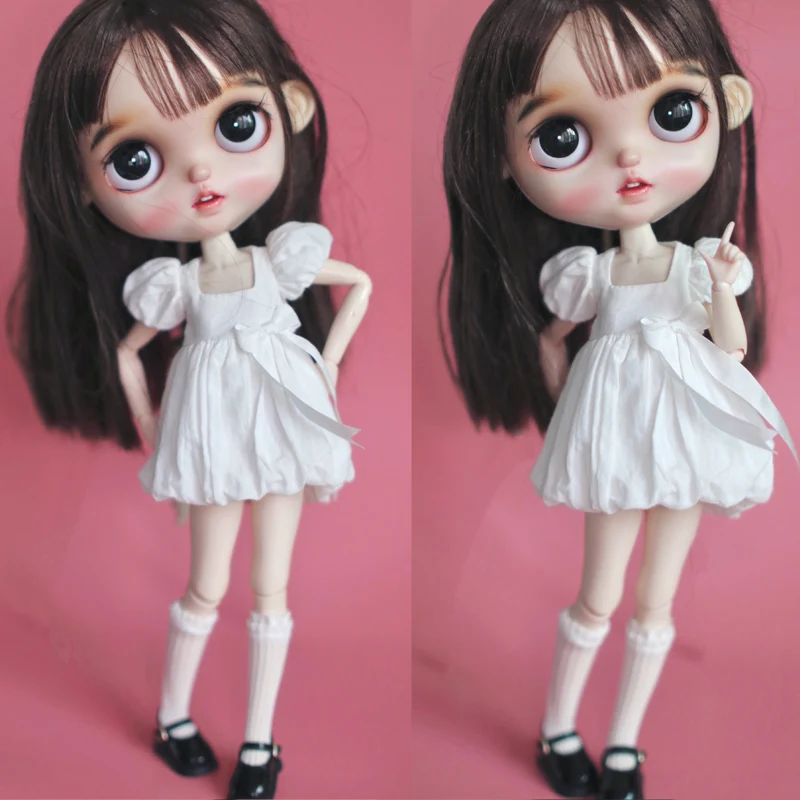 HOUZIWA Doll Accessories Blyth Doll Socks Lace For OB22 OB24