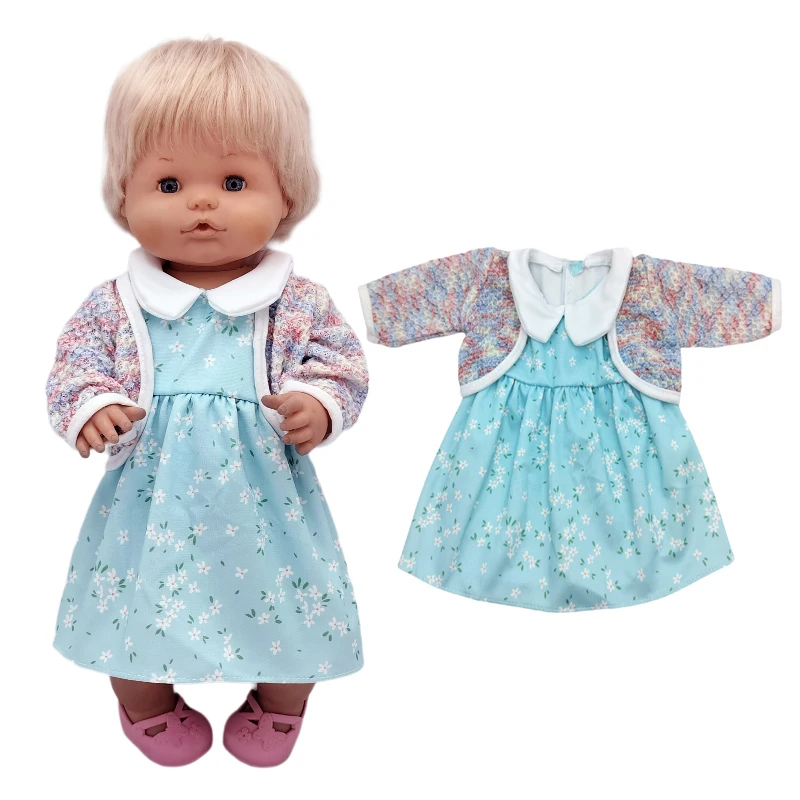 16 Inch Reborn Baby Doll Clothes for 35cm Nenuco Ropa Y Su Hermanita Doll Romper Accessories