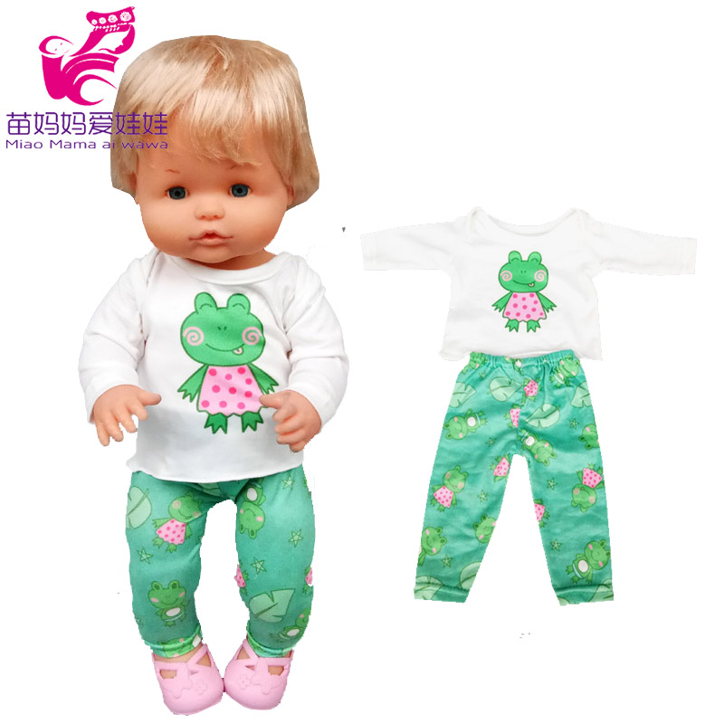 16 Inch Reborn Baby Doll Clothes for 35cm Nenuco Ropa Y Su Hermanita Doll Romper Accessories