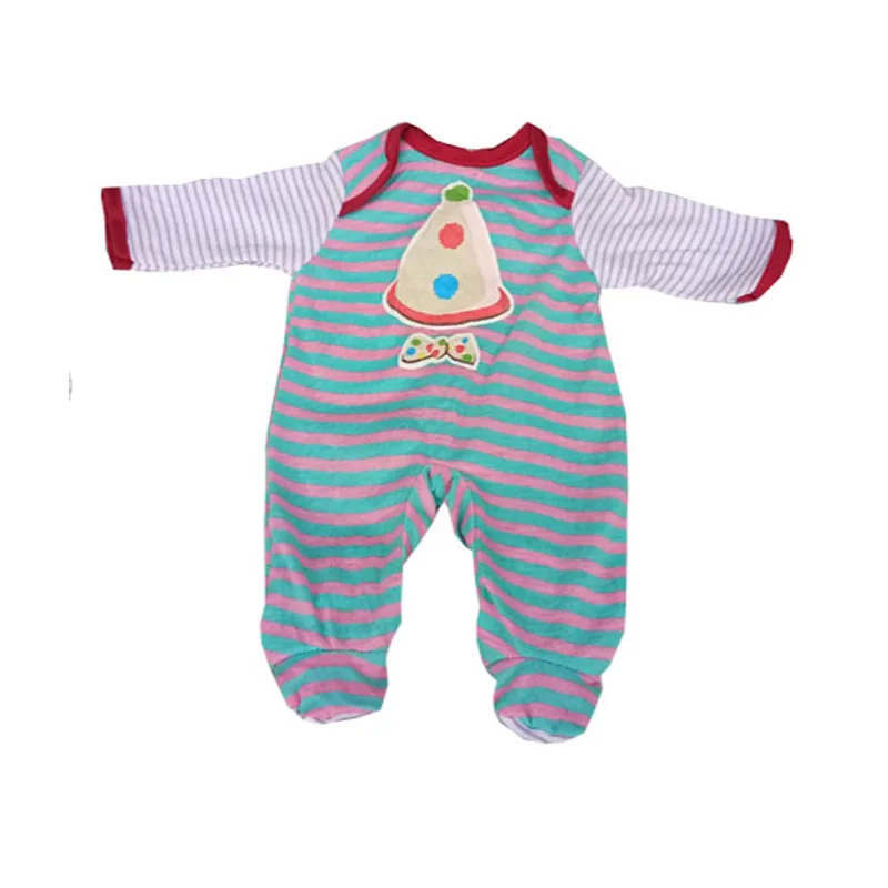 16 Inch Reborn Baby Doll Clothes for 35cm Nenuco Ropa Y Su Hermanita Doll Romper Accessories