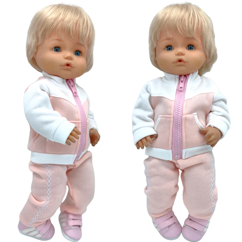 16 Inch Reborn Baby Doll Clothes for 35cm Nenuco Ropa Y Su Hermanita Doll Romper Accessories