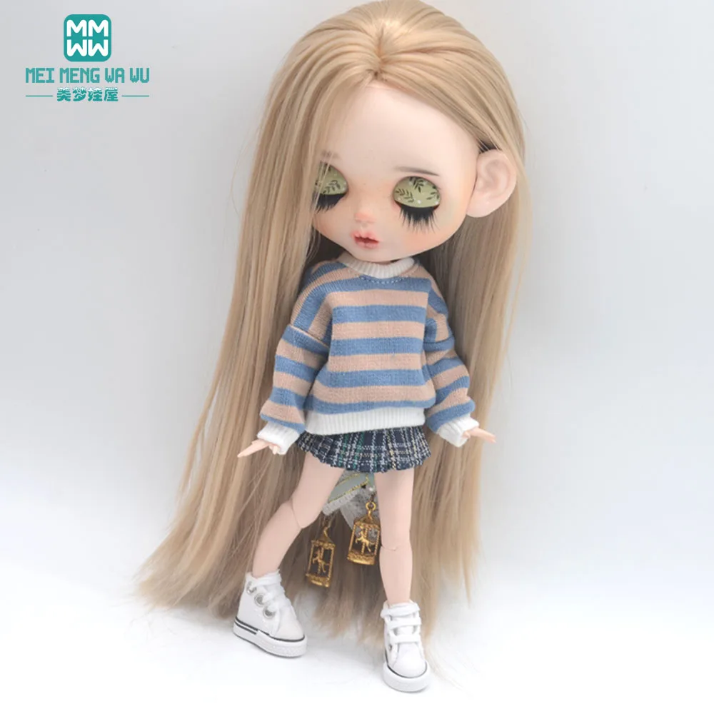 1pcs 28-30cm Blyth Doll Clothes Fashion Sportswear Suit for Blyth Azone OB23 OB24 Doll Accessories