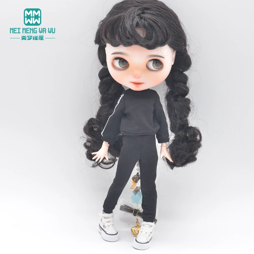 1pcs 28-30cm Blyth Doll Clothes Fashion Sportswear Suit for Blyth Azone OB23 OB24 Doll Accessories