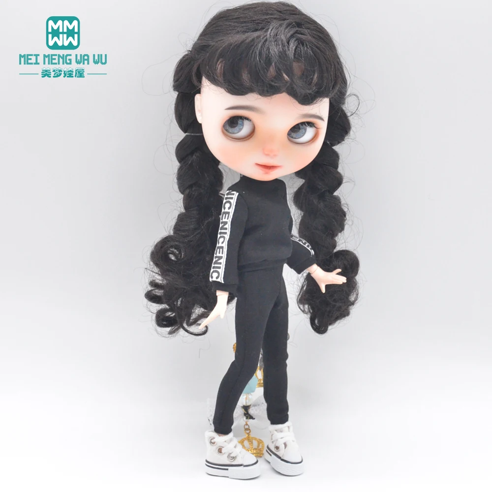 1pcs 28-30cm Blyth Doll Clothes Fashion Sportswear Suit for Blyth Azone OB23 OB24 Doll Accessories