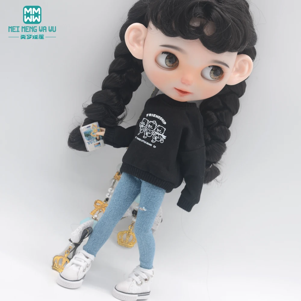 1pcs 28-30cm Blyth Doll Clothes Fashion Sportswear Suit for Blyth Azone OB23 OB24 Doll Accessories