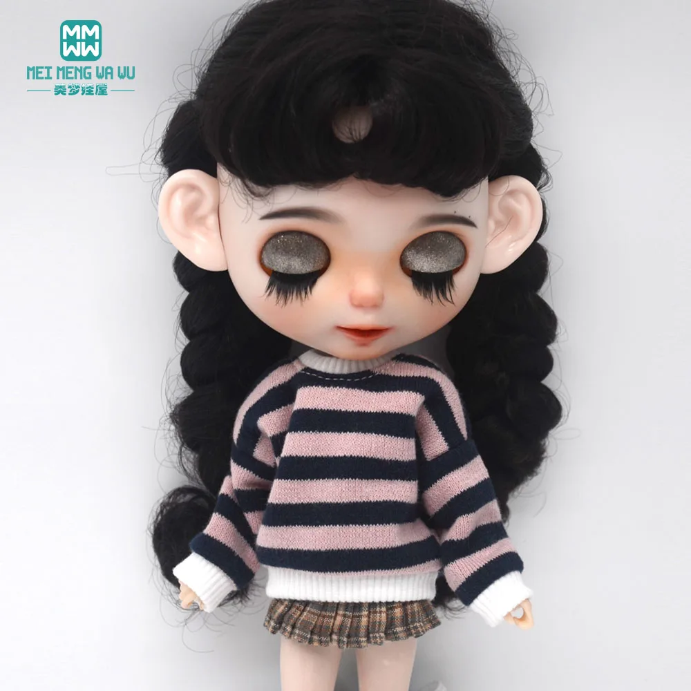 1pcs 28-30cm Blyth Doll Clothes Fashion Sportswear Suit for Blyth Azone OB23 OB24 Doll Accessories