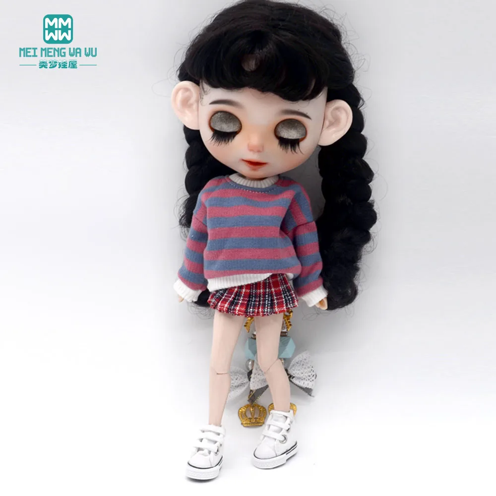 1pcs 28-30cm Blyth Doll Clothes Fashion Sportswear Suit for Blyth Azone OB23 OB24 Doll Accessories
