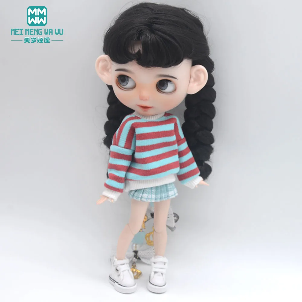 1pcs 28-30cm Blyth Doll Clothes Fashion Sportswear Suit for Blyth Azone OB23 OB24 Doll Accessories