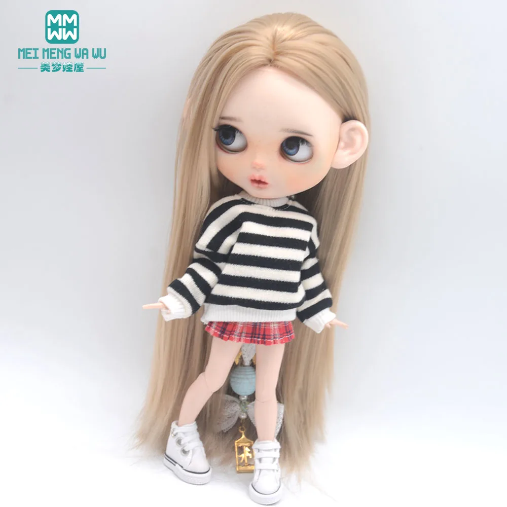 1pcs 28-30cm Blyth Doll Clothes Fashion Sportswear Suit for Blyth Azone OB23 OB24 Doll Accessories