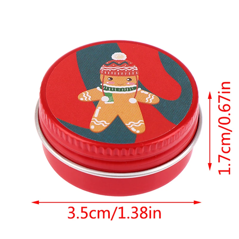 1:12 Dollhouse Miniature Christmas Cookies Biscuit Candy Gift Box Tin Box Model Home Living Scene Decor Toy