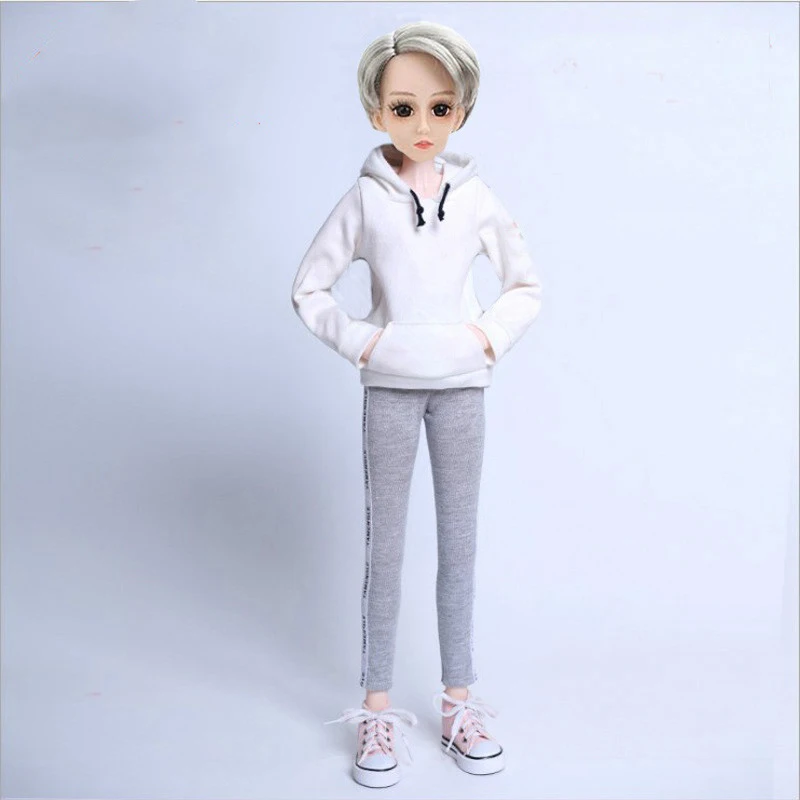 60cm Fahion Handsome Male Bjd Doll Clothes Suit Dress Up Doll Clothes No Doll