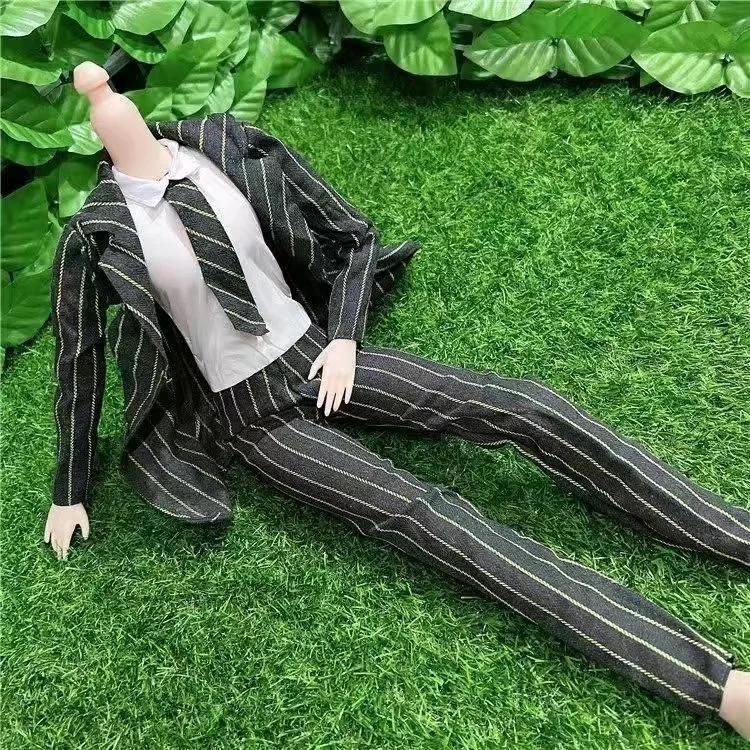 60cm Fahion Handsome Male Bjd Doll Clothes Suit Dress Up Doll Clothes No Doll