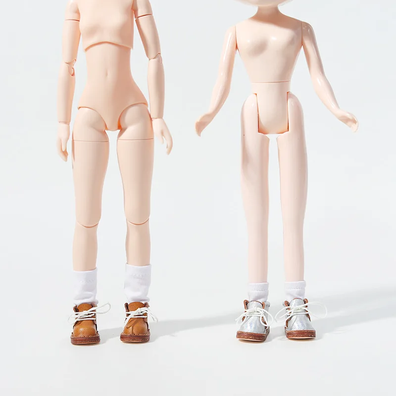 Ob22 Ob24 Cowhide Shoes Cute Blyth Doll Mary Jane Boots For Licca Azones Ob24 Ob22 Doll Body