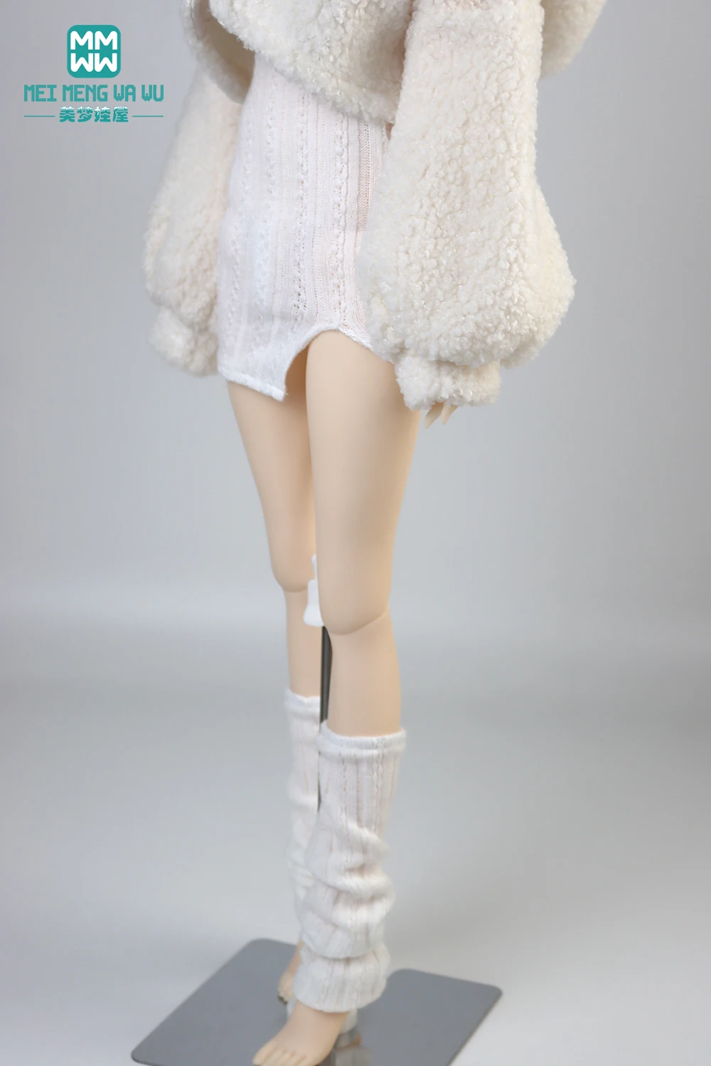 Clothes for Doll Fashion Plush Hooded Jacket for 58-60cm 1/3 BJD Toy Ball Joint Doll DD DDL Doll Toys Gift