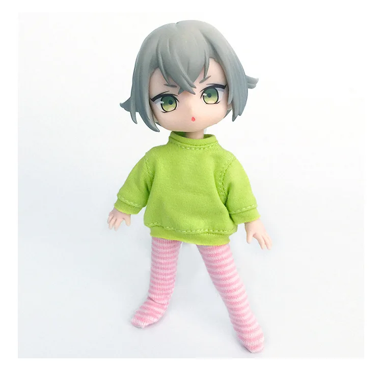 New Pretty Girl Doll Socks Cute High Waist Legging Stockings Accessories For 11cm/ 4" OB11 Doll, Gsc, Molly, Dod doll Body