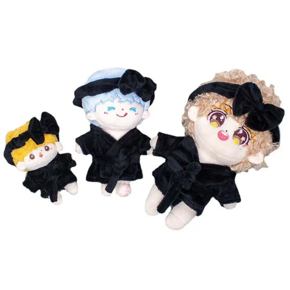 Cute Headband Pajamas For 10cm/15cm/20cm Doll Clothes Idol Doll Accessories Toys Sleep Clothes Bathrobe Bathrobe Birthday Gift