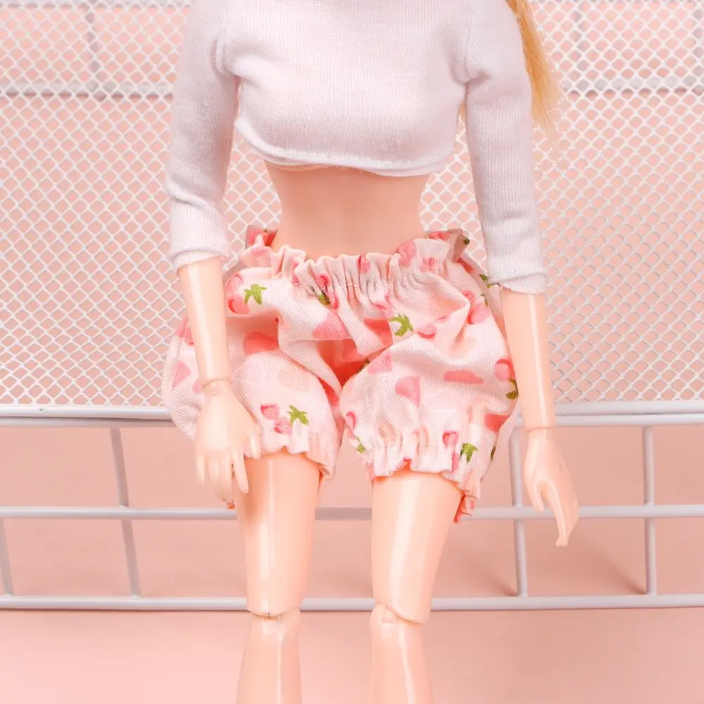 15cm Doll Pumpkin Pants Cotton Doll Shorts Cute Baby Clothes Joint Doll Bjd Doll Ob11 Clothes Handmade Lantern Pants