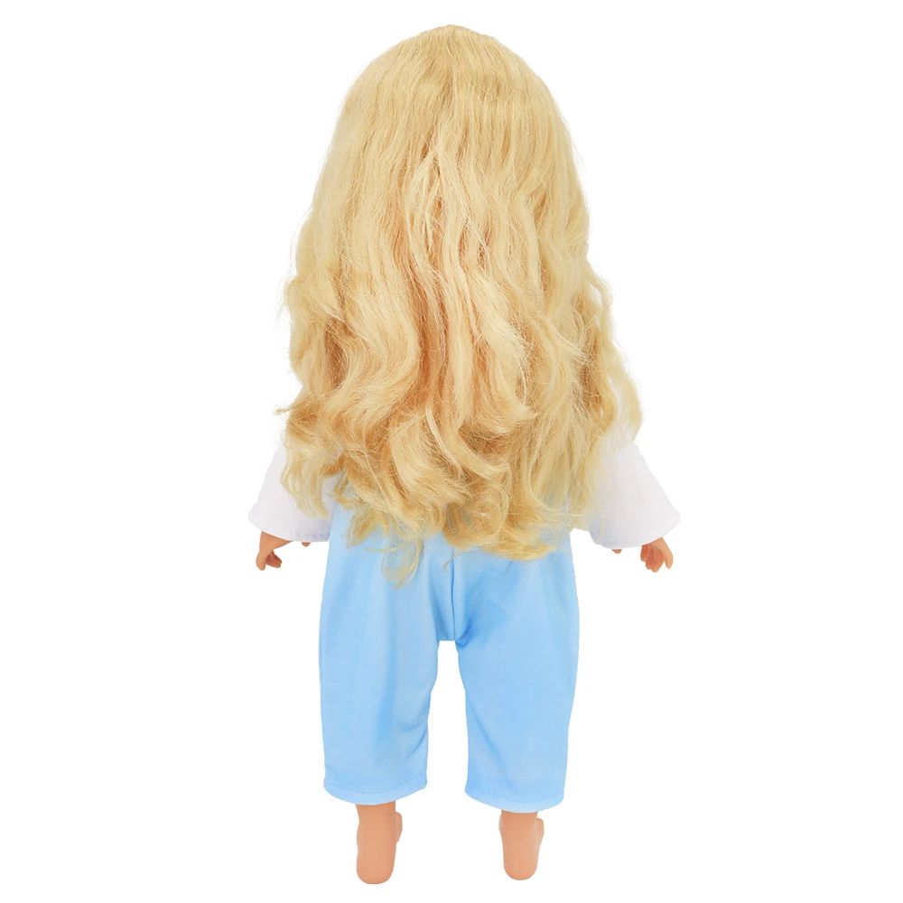 Baby New Born Clothes Fit 17 inch 43cm Dolls Accessories Doll Outfits Jumpsuits Rompers Suit For Baby Birthday Gift Clothes Suit