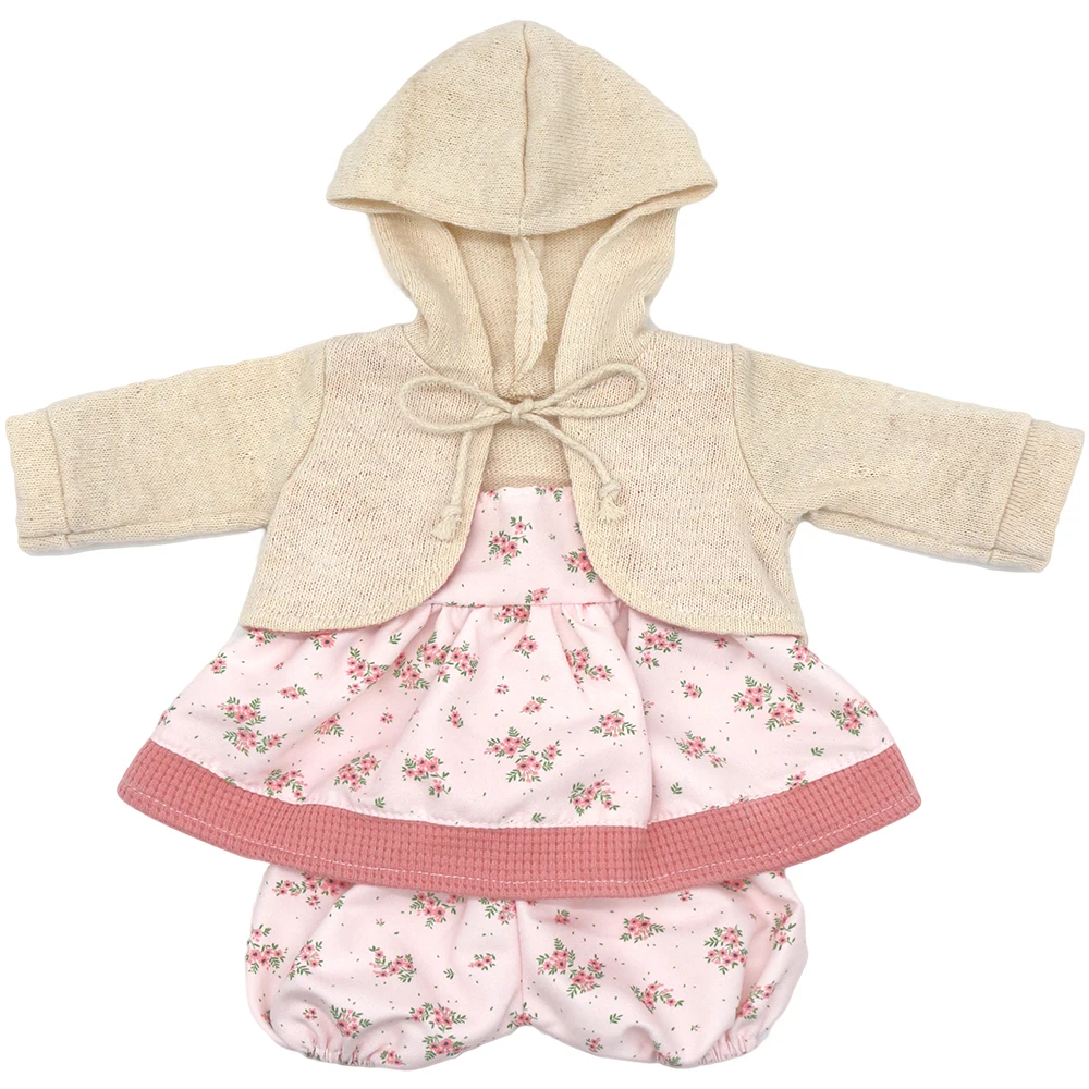 Baby New Born Clothes Fit 17 inch 43cm Dolls Accessories Doll Outfits Jumpsuits Rompers Suit For Baby Birthday Gift Clothes Suit