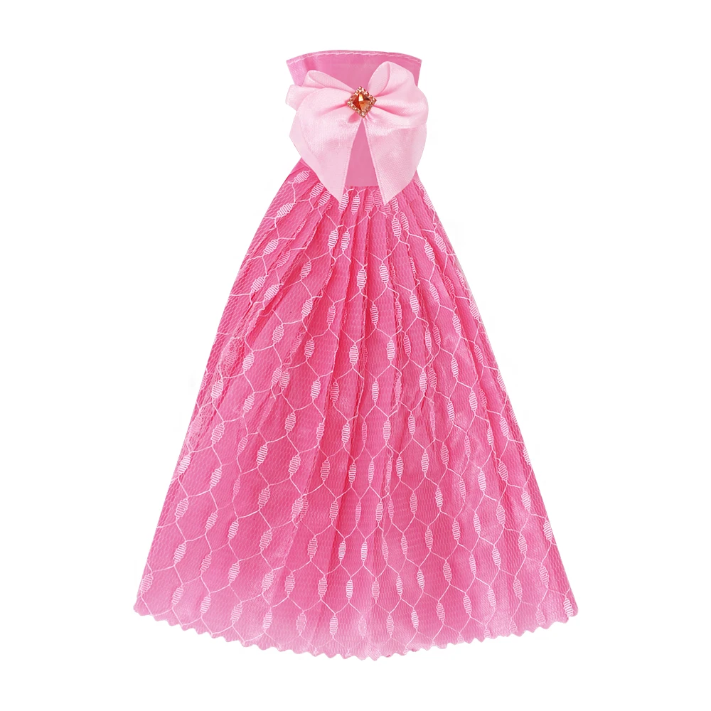 Pretty Doll Longuette Evening Dress For Babi 30 CM Doll Clothes Accessories,Toys For Girls,Birthday Present Christmas Gift