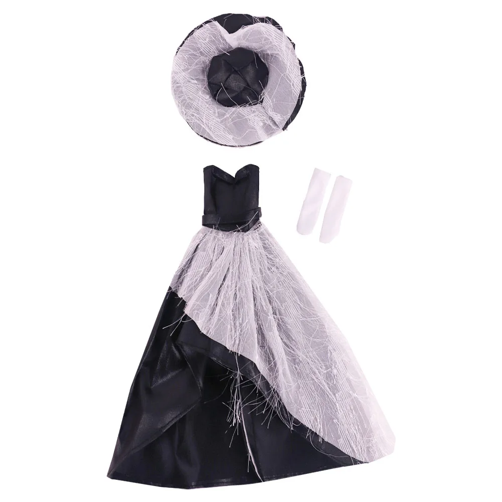 Pretty Doll Longuette Evening Dress For Babi 30 CM Doll Clothes Accessories,Toys For Girls,Birthday Present Christmas Gift