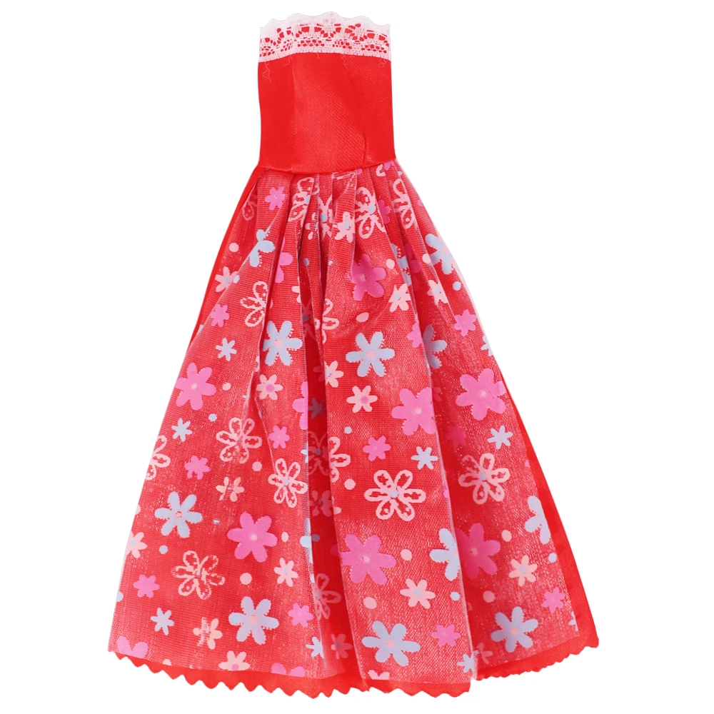 Pretty Doll Longuette Evening Dress For Babi 30 CM Doll Clothes Accessories,Toys For Girls,Birthday Present Christmas Gift