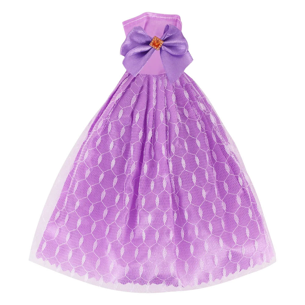 Pretty Doll Longuette Evening Dress For Babi 30 CM Doll Clothes Accessories,Toys For Girls,Birthday Present Christmas Gift