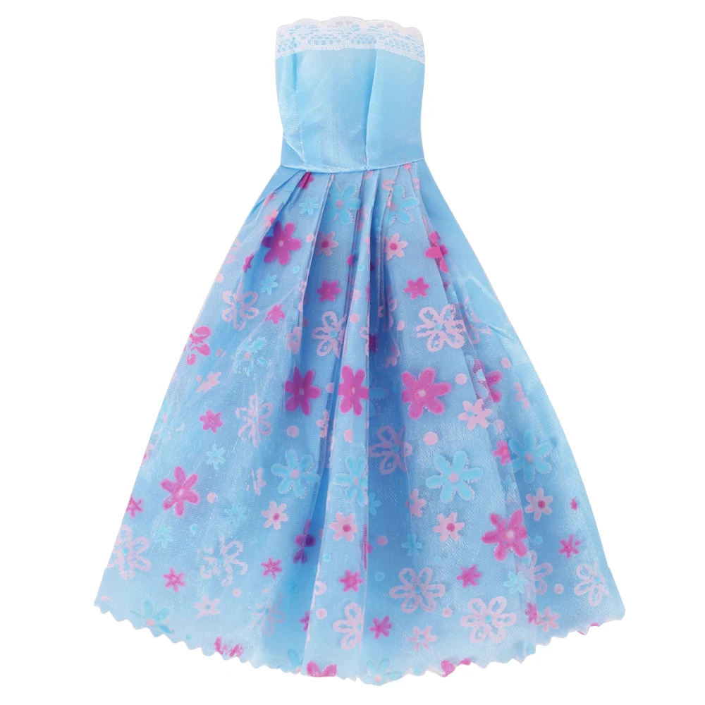 Pretty Doll Longuette Evening Dress For Babi 30 CM Doll Clothes Accessories,Toys For Girls,Birthday Present Christmas Gift