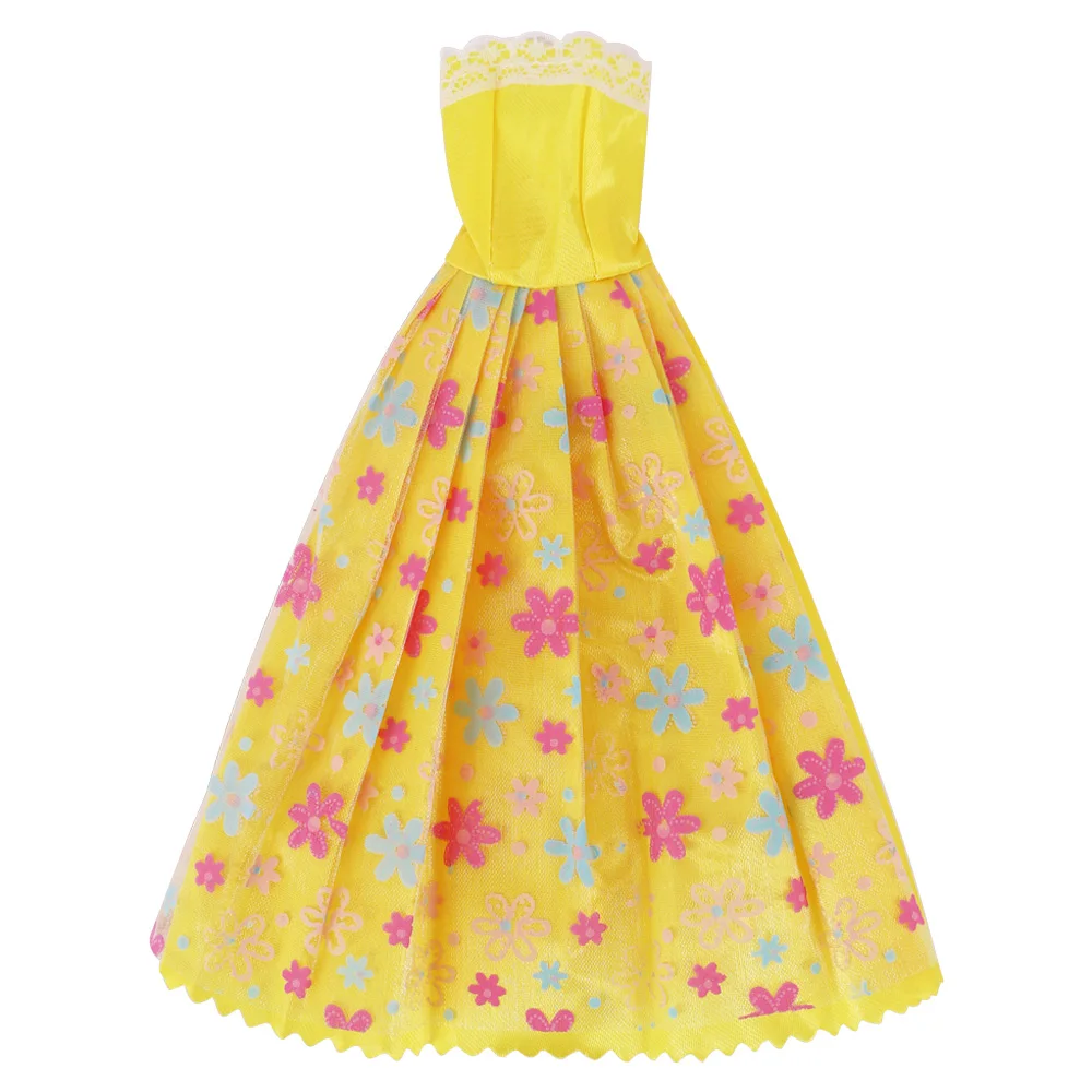 Pretty Doll Longuette Evening Dress For Babi 30 CM Doll Clothes Accessories,Toys For Girls,Birthday Present Christmas Gift