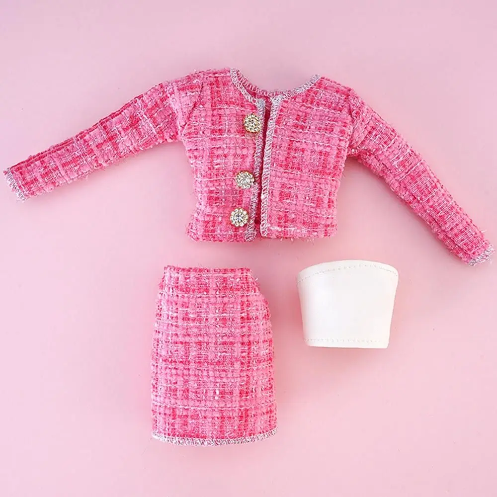 1/6 Doll Fashion Casual Clothes Winter Wear Elegant Coat Skirt Doll Wearing Set For 29~32 cm Doll Clothes Accessories DIY Gift