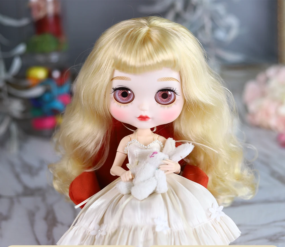 ICY DBS Blyth Doll Dress 1/6 bjd Premium Evening Dress Minimalist Clothing Anime Girl Toy Gift SD