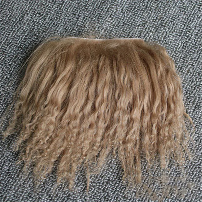 Handrooted 25 colors Reborn Doll Pure Mohair Sheepskin Wool Lamb Hair for DIY BJD SD 1/6 Dolls Wigs Hair Accessory