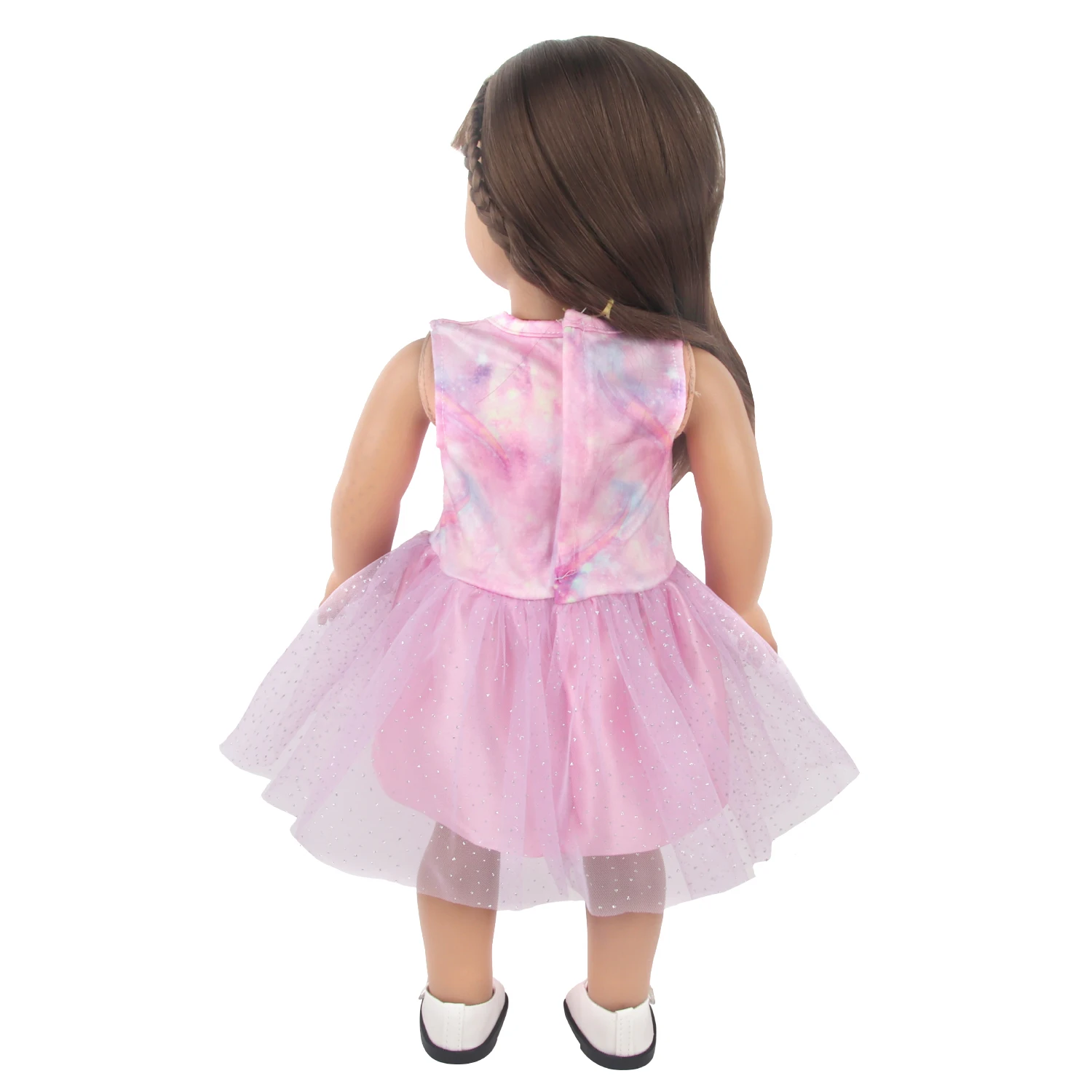 Lovely Cartoon Doll Accessories Dress Outfit Unicorn Clothing Skirt For 43Cm Rebirth Doll 18Inch Baby Girl Doll DIY Toy Gifts