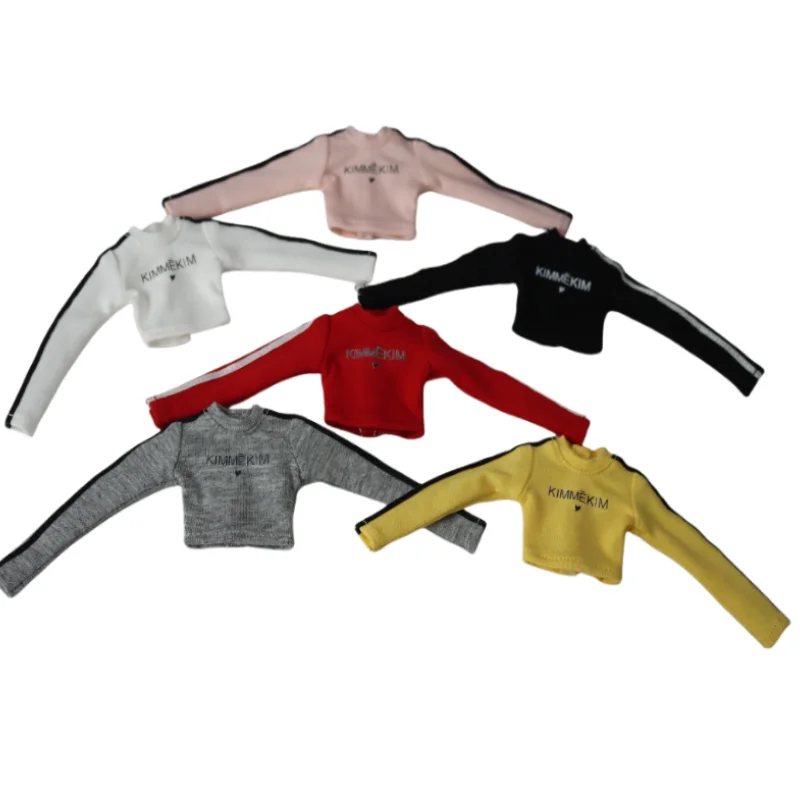 For Blythe Doll Clothes Sport T-Shirt Tops Baseball Cap for Ob24 Ob22 Azone Doll Casual Pants