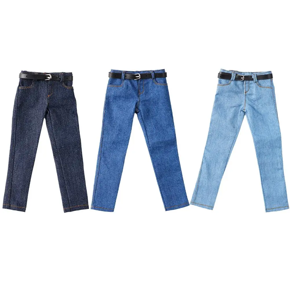 1/6 Male Jeans Overalls Work Pants Long Casual Pants Sport Shoes For 12 Inches TBLeague Soldier Action Figure Body Model