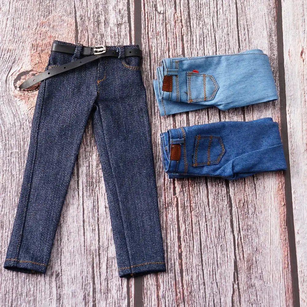 1/6 Male Jeans Overalls Work Pants Long Casual Pants Sport Shoes For 12 Inches TBLeague Soldier Action Figure Body Model