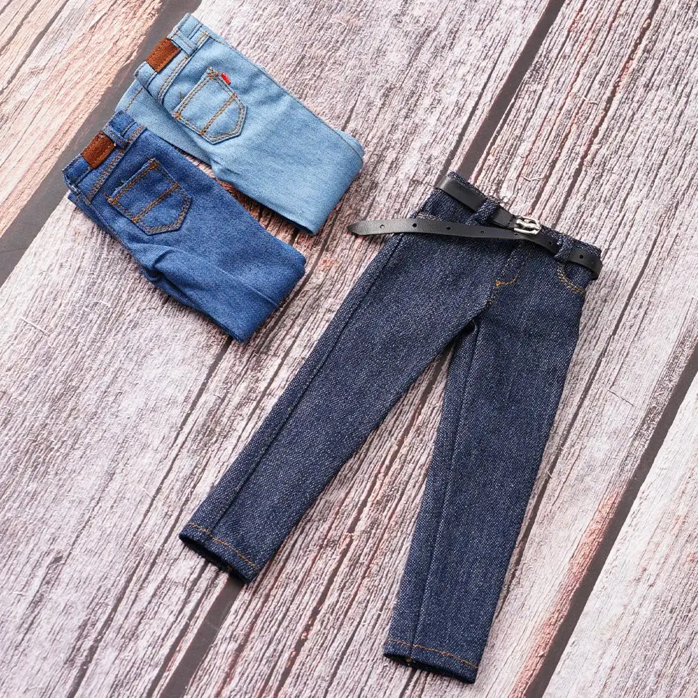 1/6 Male Jeans Overalls Work Pants Long Casual Pants Sport Shoes For 12 Inches TBLeague Soldier Action Figure Body Model