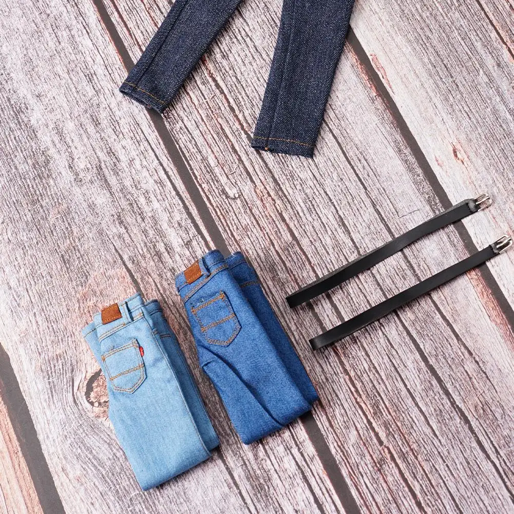 1/6 Male Jeans Overalls Work Pants Long Casual Pants Sport Shoes For 12 Inches TBLeague Soldier Action Figure Body Model