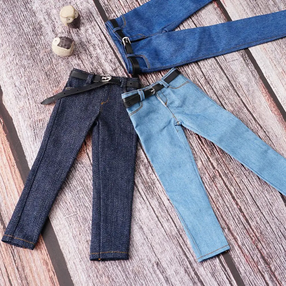 1/6 Male Jeans Overalls Work Pants Long Casual Pants Sport Shoes For 12 Inches TBLeague Soldier Action Figure Body Model