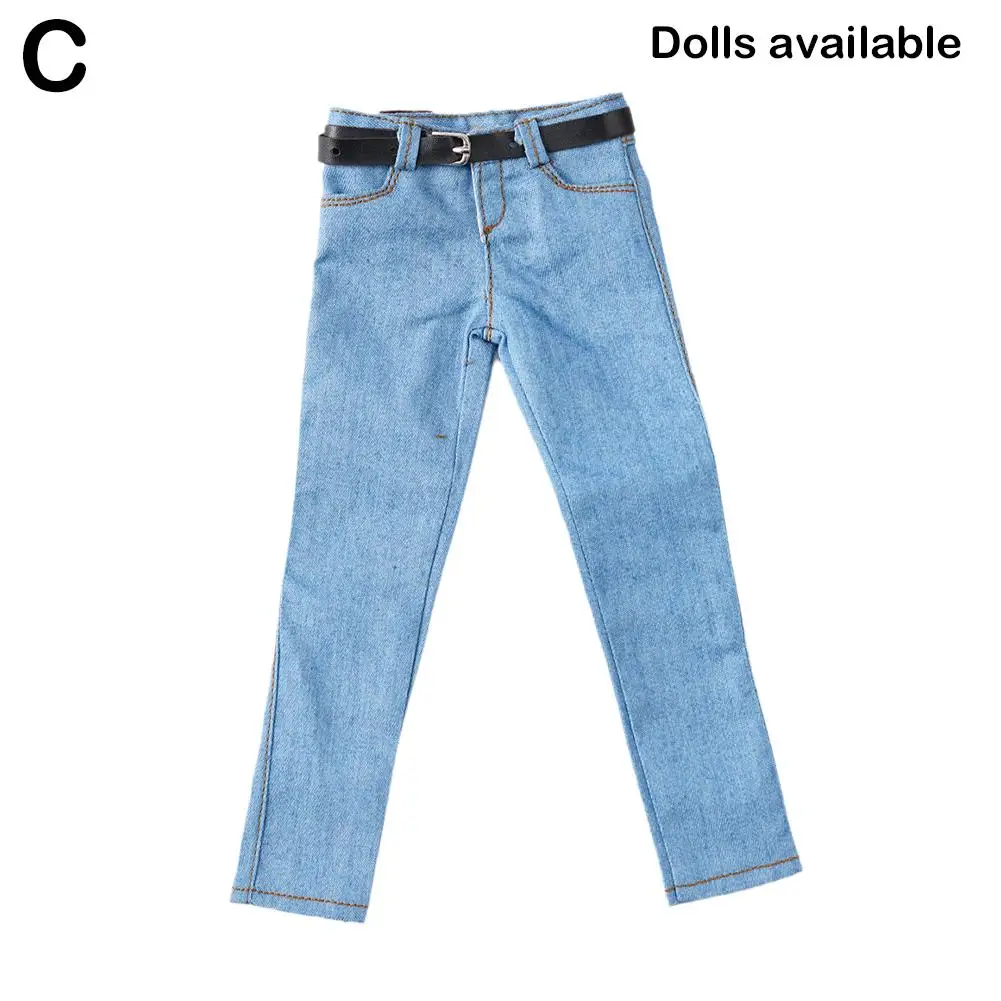 1/6 Male Jeans Overalls Work Pants Long Casual Pants Sport Shoes For 12 Inches TBLeague Soldier Action Figure Body Model