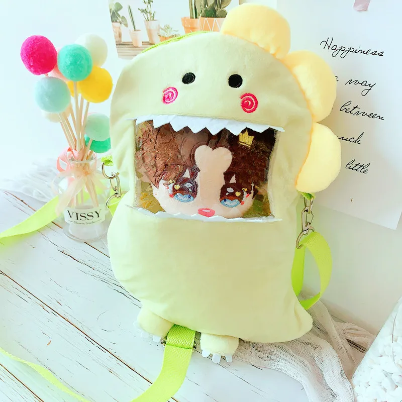 20cm Cotton Doll Outgoing Single Shoulder Crossbody Bag Doll Outgoing Carrying Bag Doll Accessories Toys for Girls