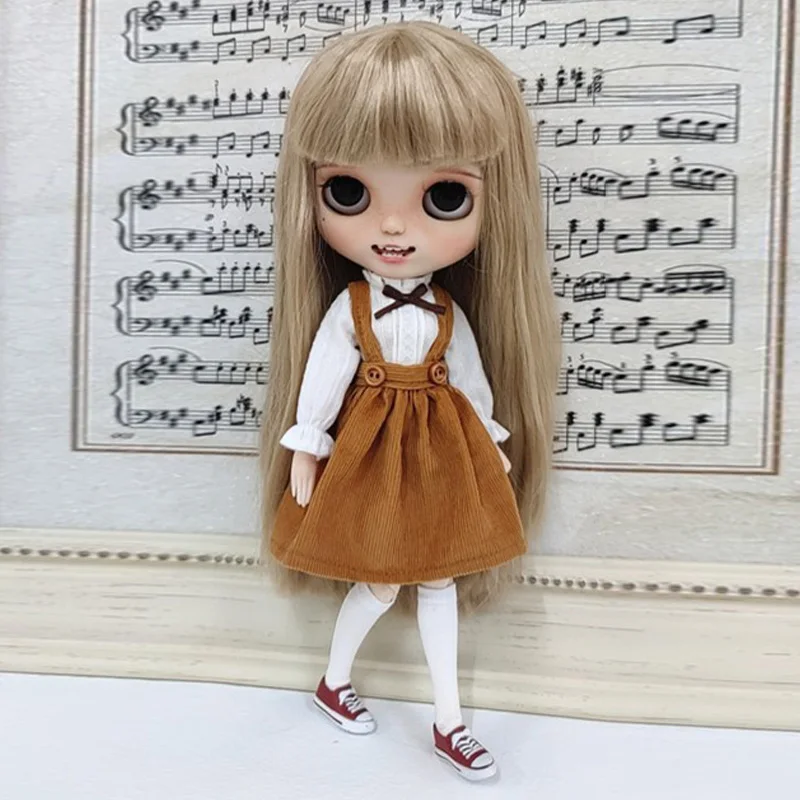Ob24 24 Lace Shirt Girl Skirt Princess Dress Corduroy Strap Dress Multi Color For Licca Ymy Azones Ob24 Ob27 Az Doll