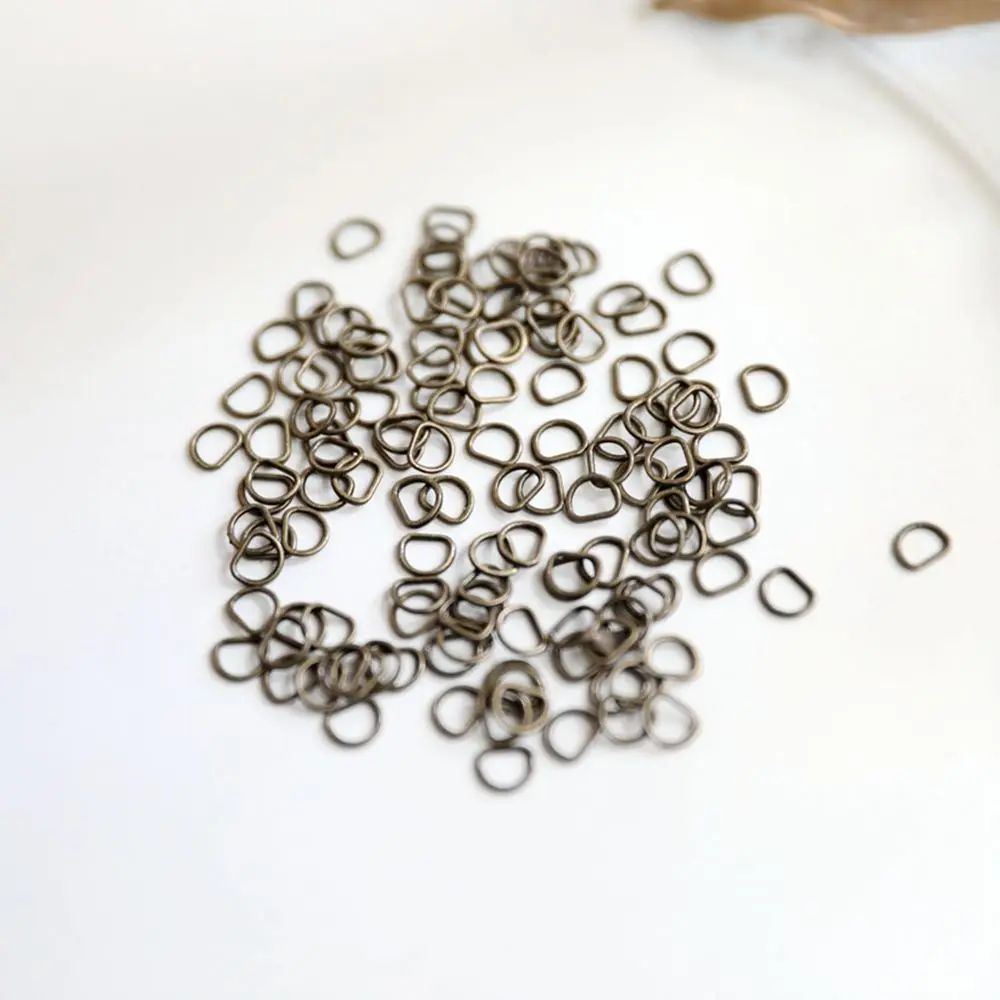 10/20pcs Newest 7mm Mini Ultra-small Belt D-Buckle Doll Bags Buckles Diy Doll Buttons Shoes Accessories