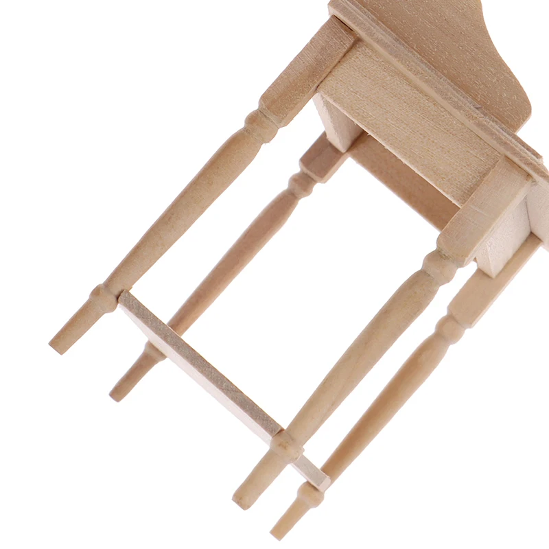 1/12 Wooden Miniature Blank Table Furniture Model DIY Dollhouse Accessory