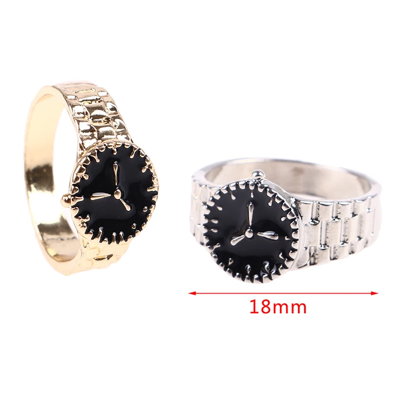 1Pcs1:4/1:6 Scale Miniature Watch for Dollhouse Decor Pretend Play Furniture Toy Doll Watch Accessories