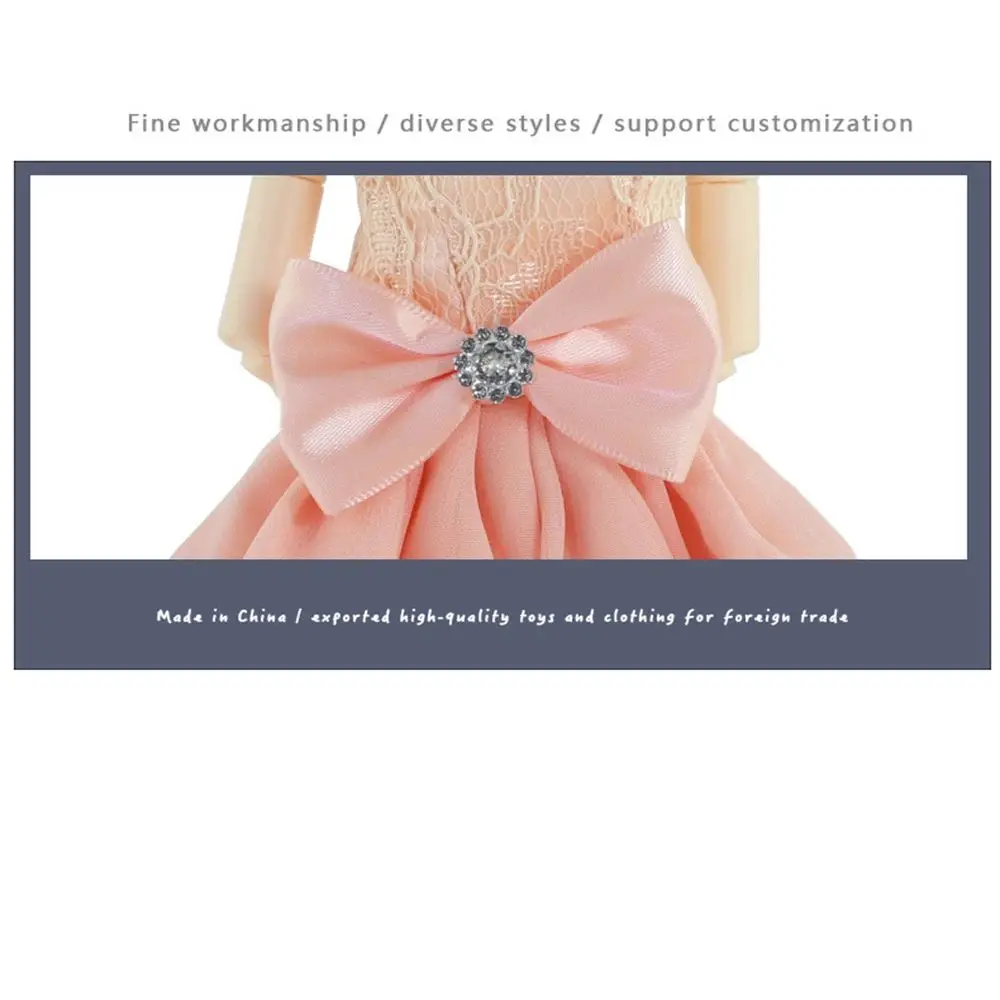 Doll Dress Fashion Casual Wear Handmade Girl Clothes For 30cm Doll Clothes Accessories DIY Girl Gift Toys